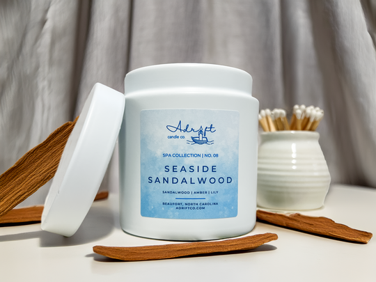 Seaside Sandalwood candle